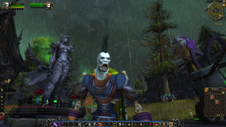 This handsome boy is BoogyBones the Rogue. He was closest I could get to playing as a skeleton.